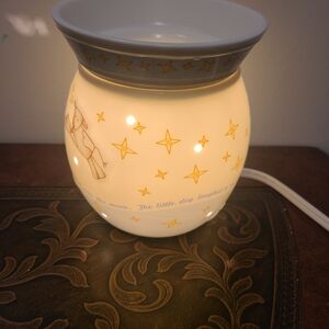 Scentsy Over The Moon Baby Nursery Wax Warmer Stars Cow Jumped Over the Moon